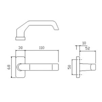 Item no. 490 on rosette, square